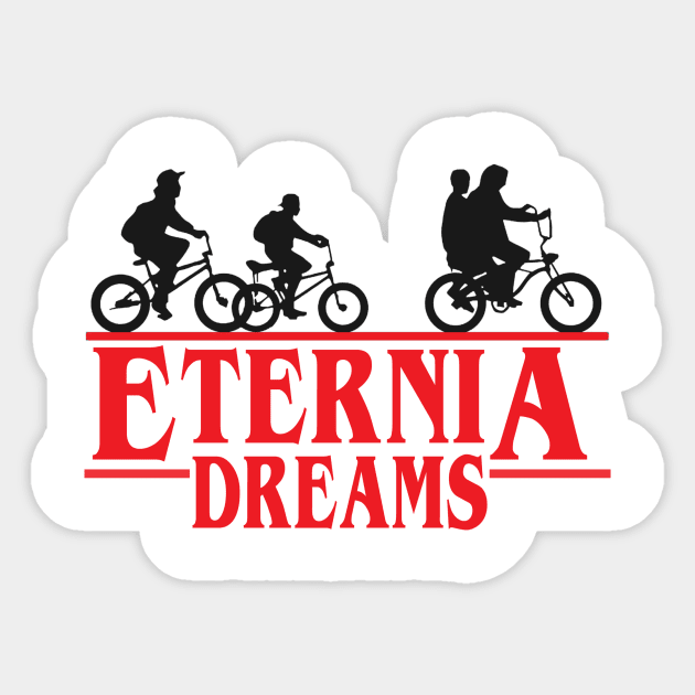 Eternia strange Sticker by EterniaDreams